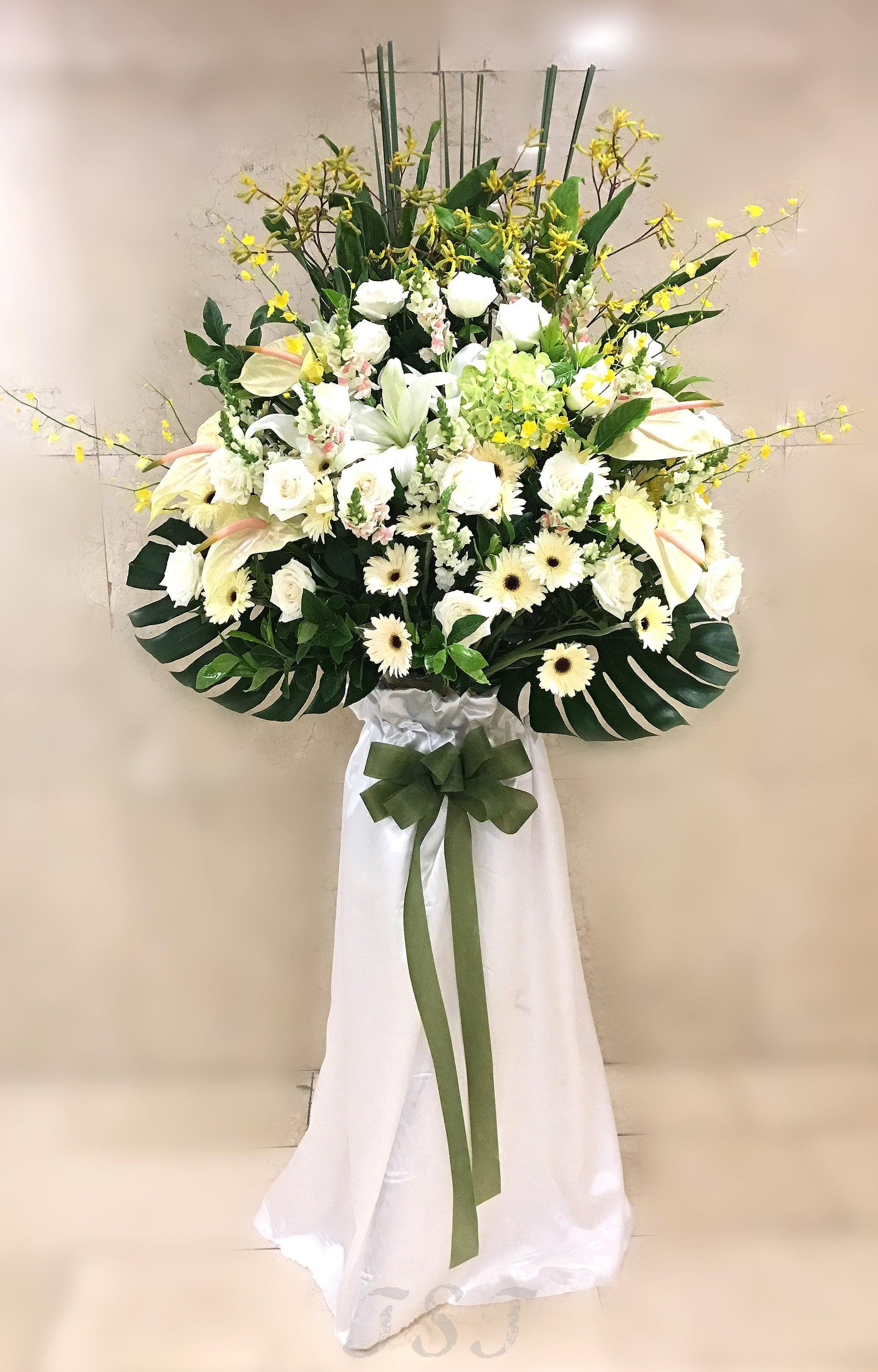 TST Flower Sympathy & Funeral殯儀帛事花籃 Florist Hong Kong