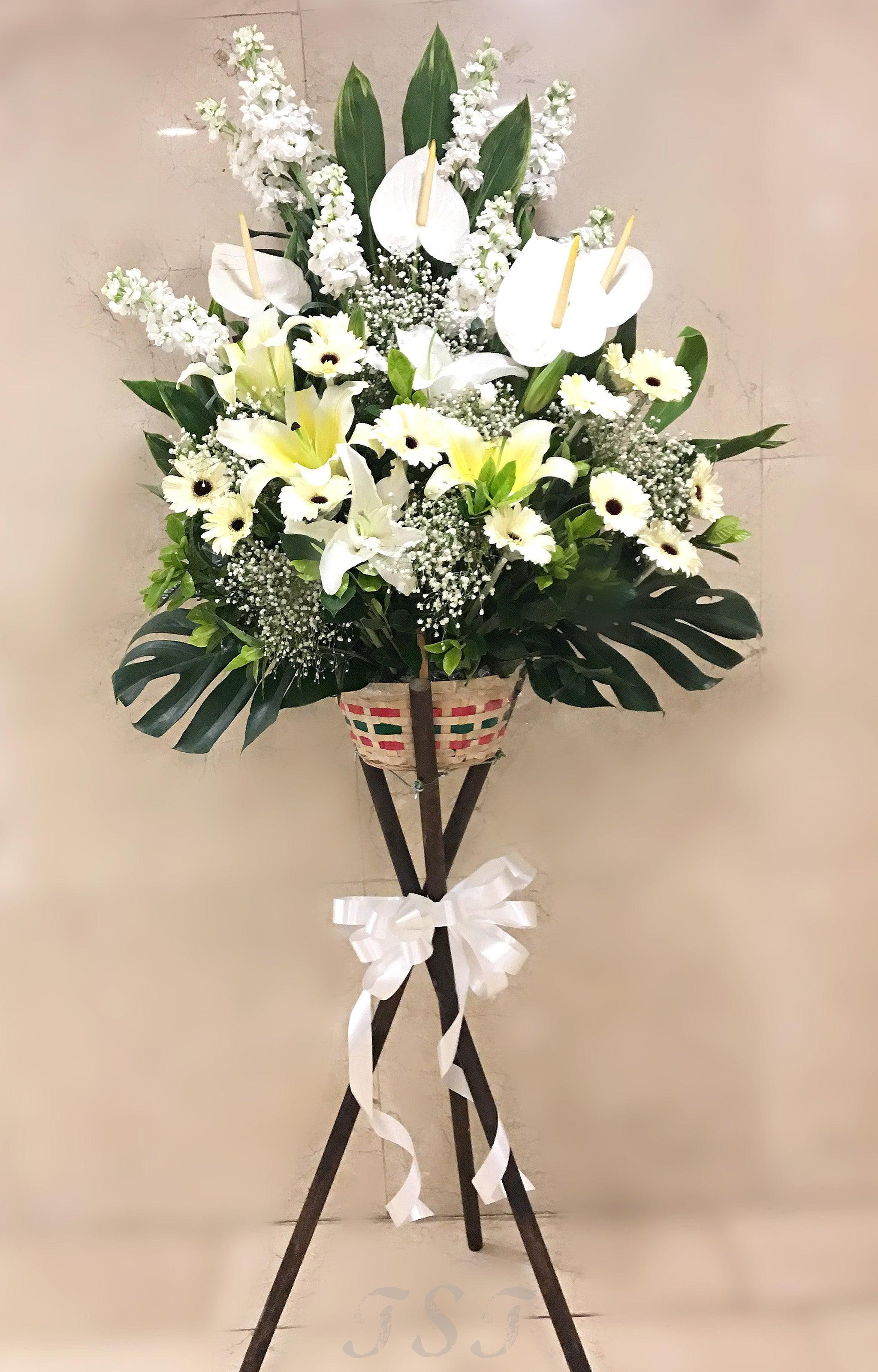 TST Flower Sympathy & Funeral殯儀帛事花籃 Florist Hong Kong