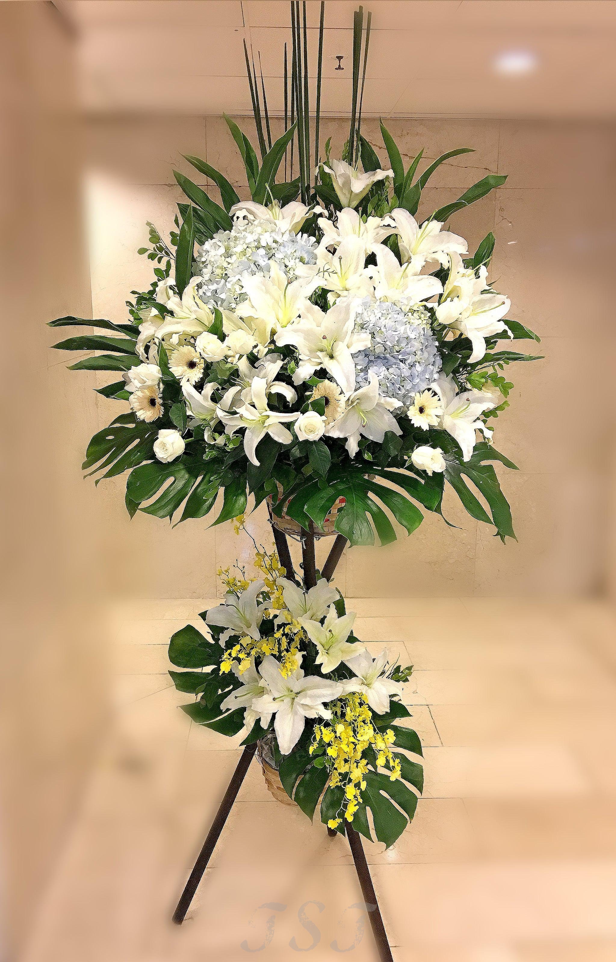 TST Flower Sympathy & Funeral殯儀帛事花籃 Florist Hong Kong