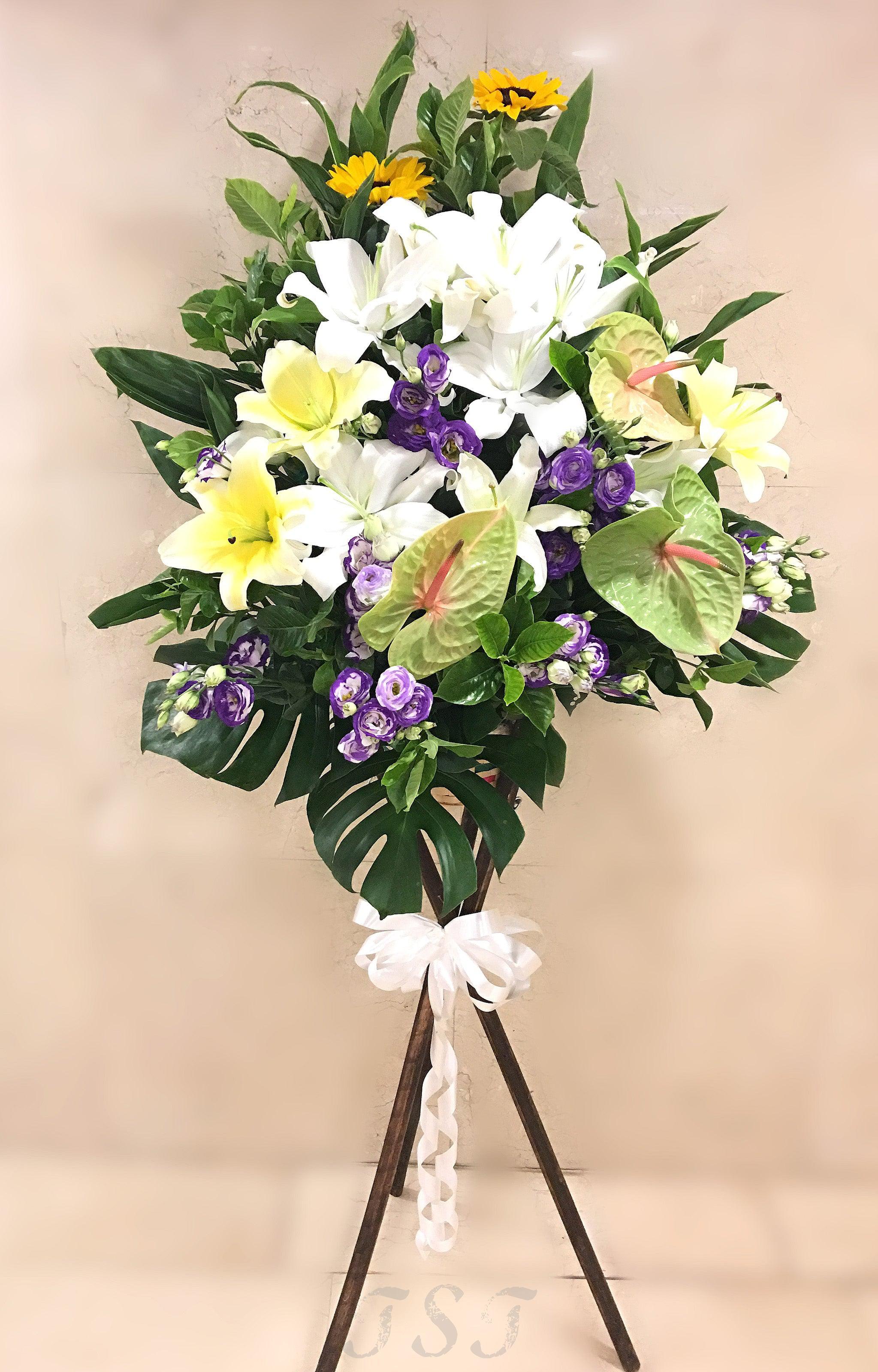 TST Flower Sympathy & Funeral殯儀帛事花籃 Florist Hong Kong