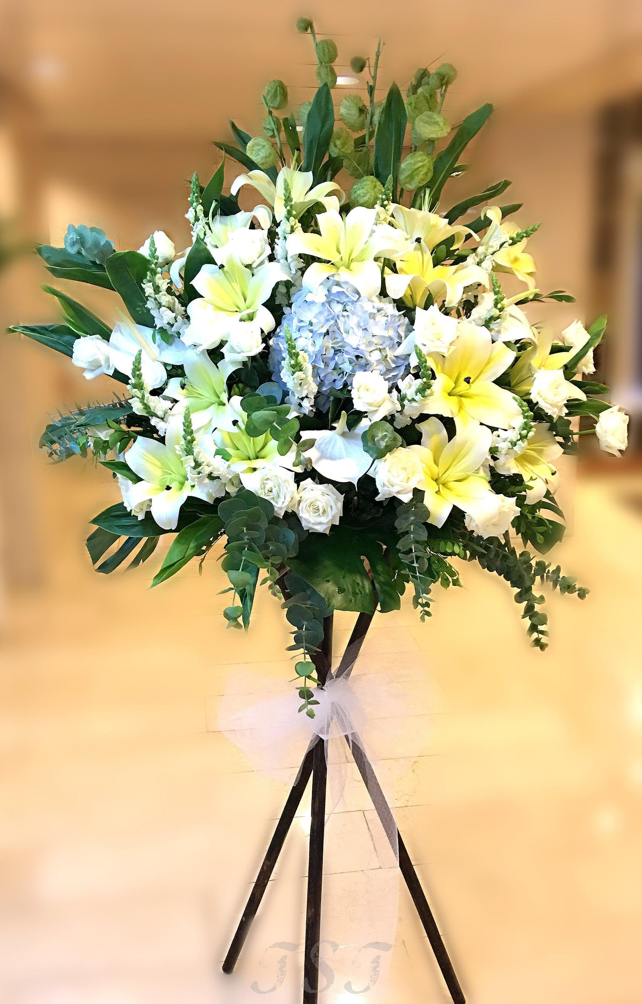 TST Flower Sympathy & Funeral殯儀帛事花籃 Florist Hong Kong