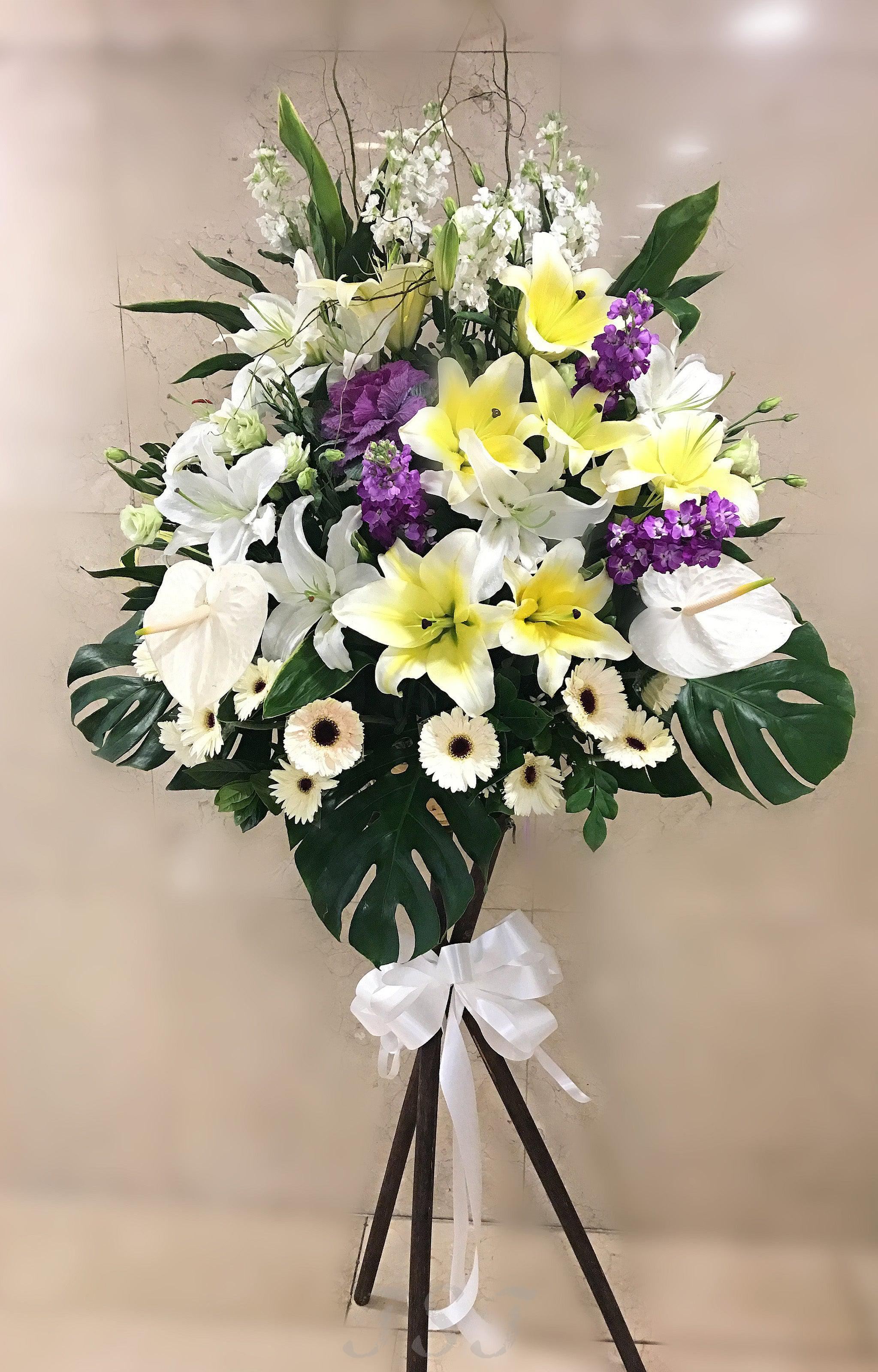 TST Flower Sympathy & Funeral殯儀帛事花籃 Florist Hong Kong