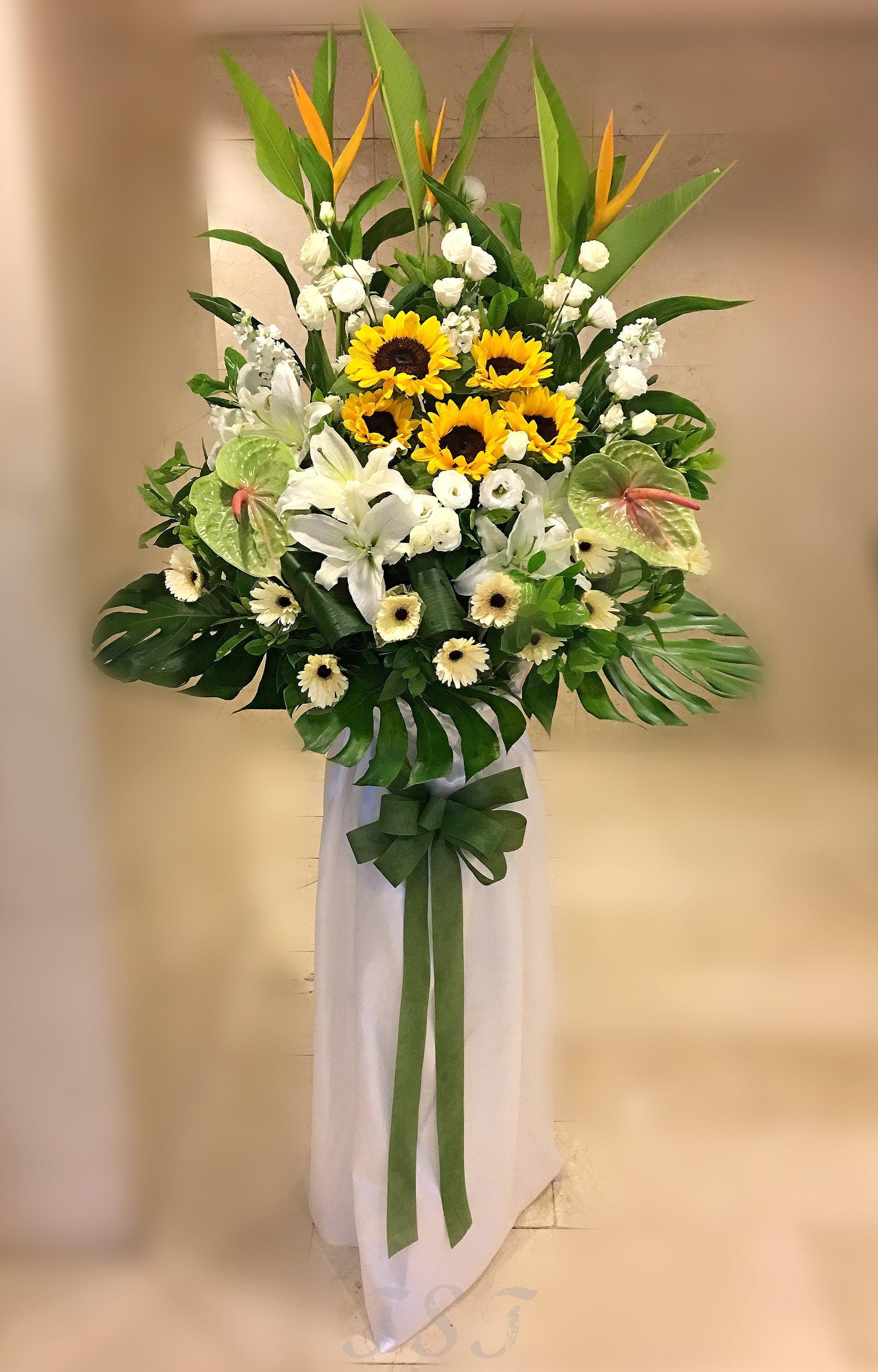 TST Flower Sympathy & Funeral殯儀帛事花籃 Florist Hong Kong