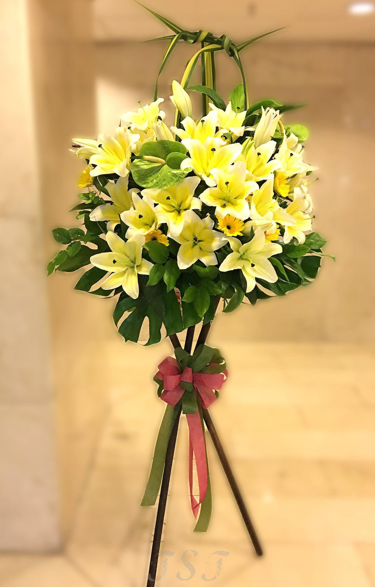 TST Flower Sympathy & Funeral殯儀帛事花籃 Florist Hong Kong