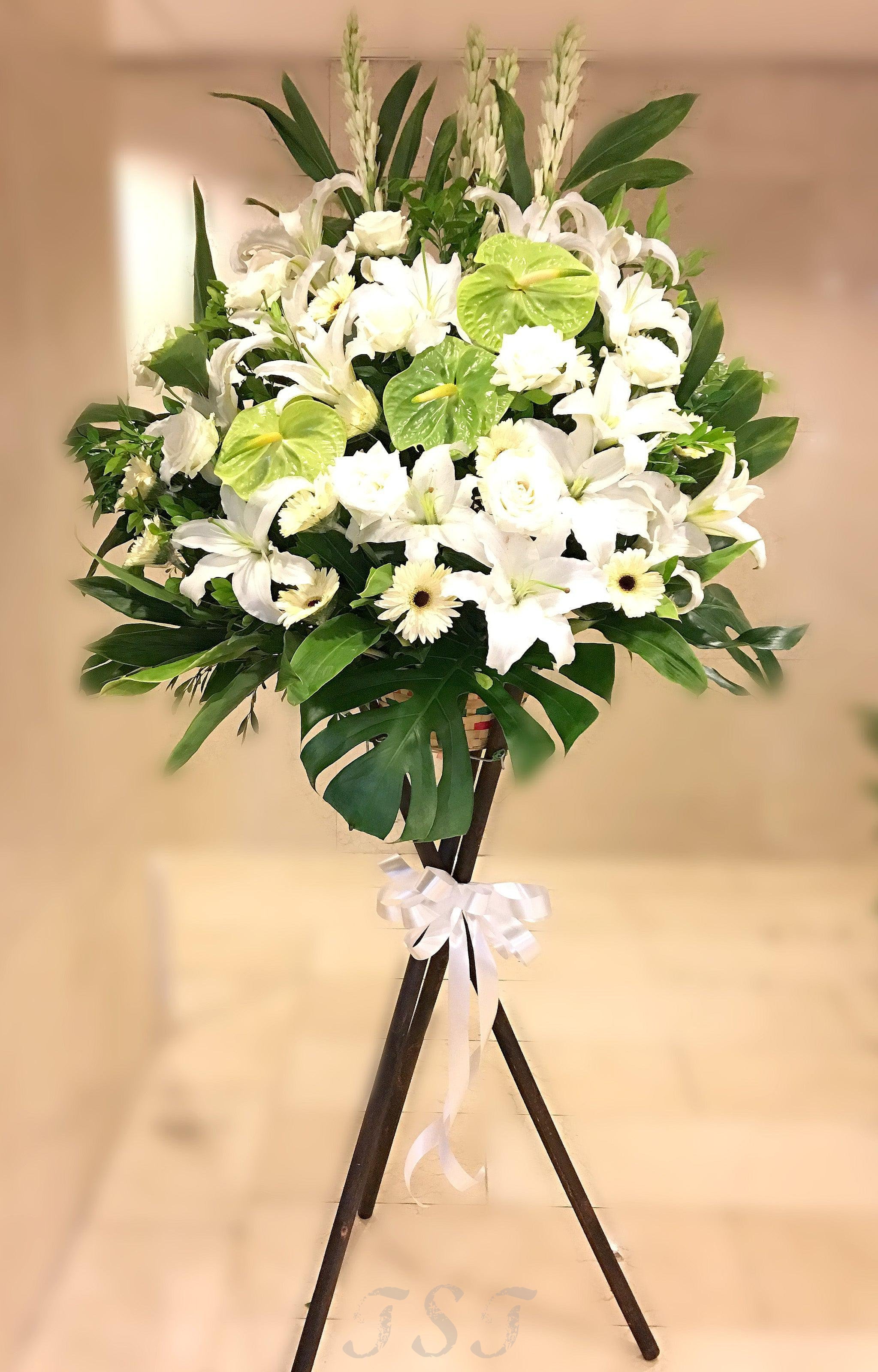 TST Flower Sympathy & Funeral殯儀帛事花籃 Florist Hong Kong