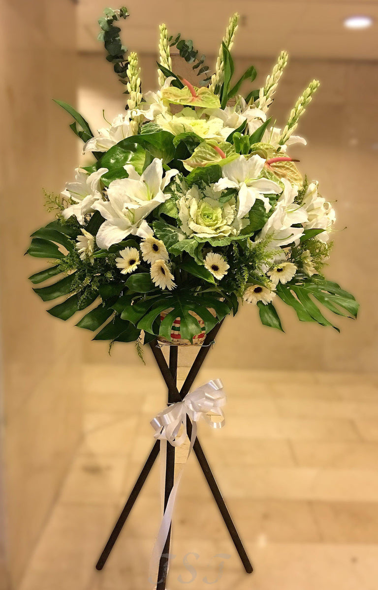 TST Flower Sympathy & Funeral殯儀帛事花籃 Florist Hong Kong