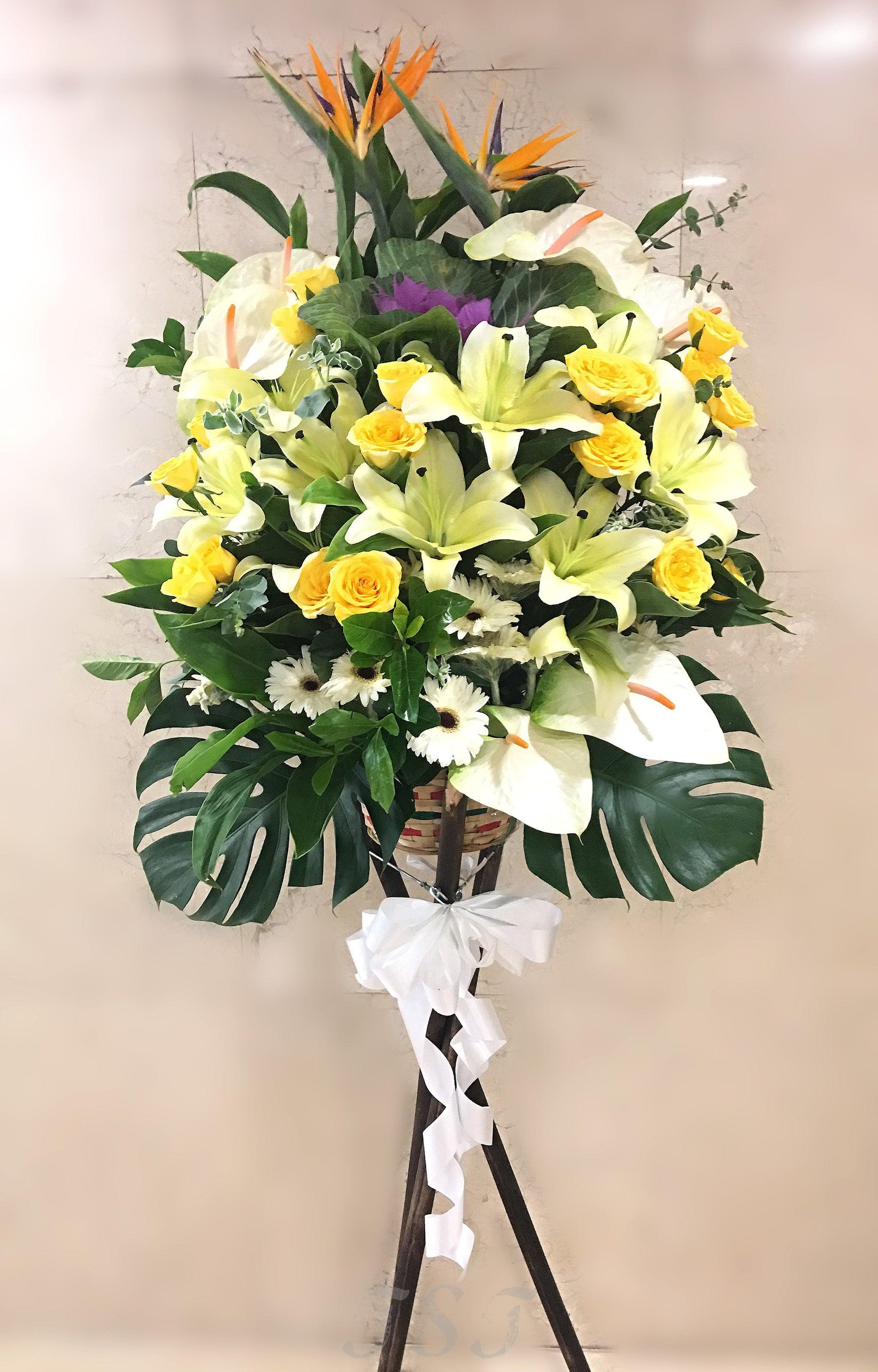 TST Flower Sympathy & Funeral殯儀帛事花籃 Florist Hong Kong