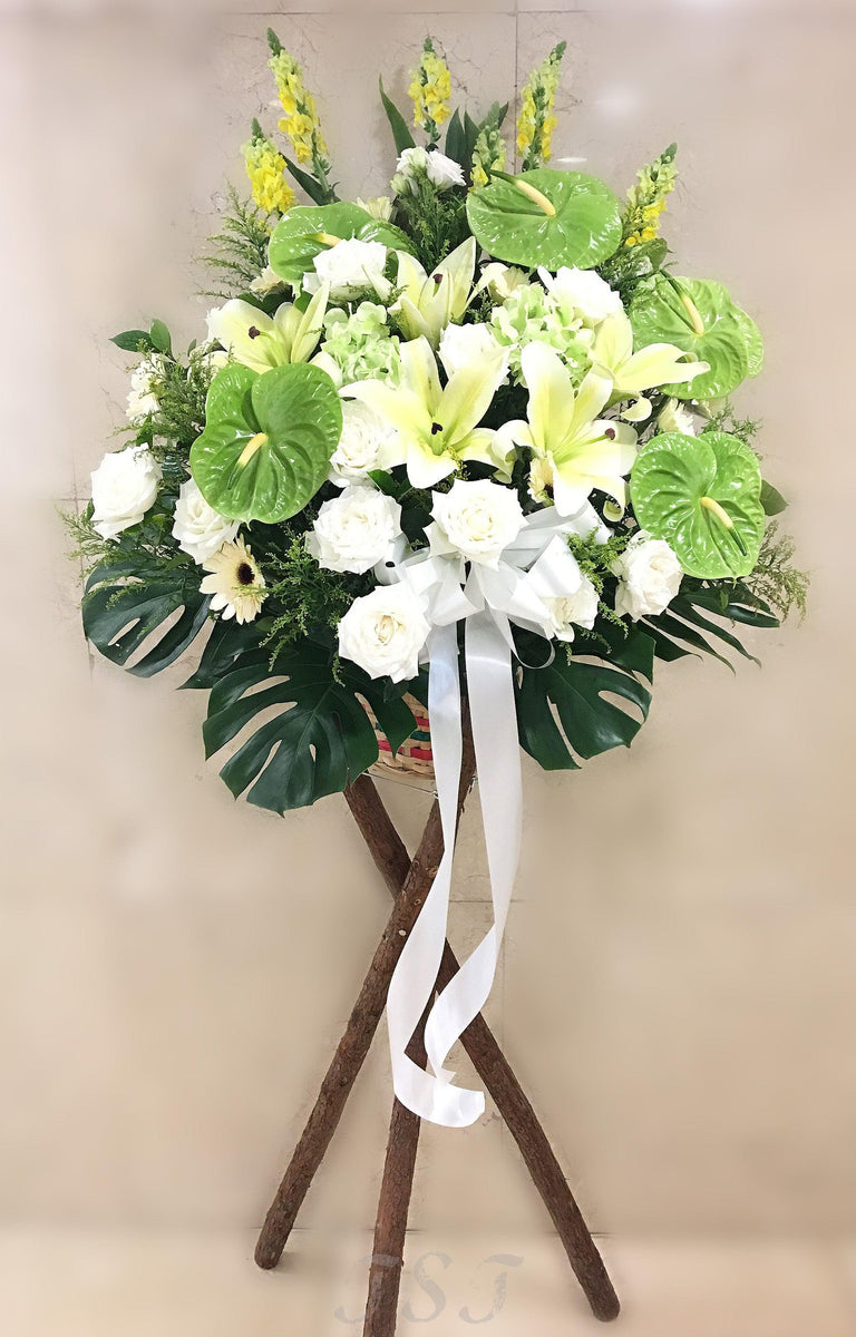 TST Flower Sympathy & Funeral殯儀帛事花籃 Florist Hong Kong