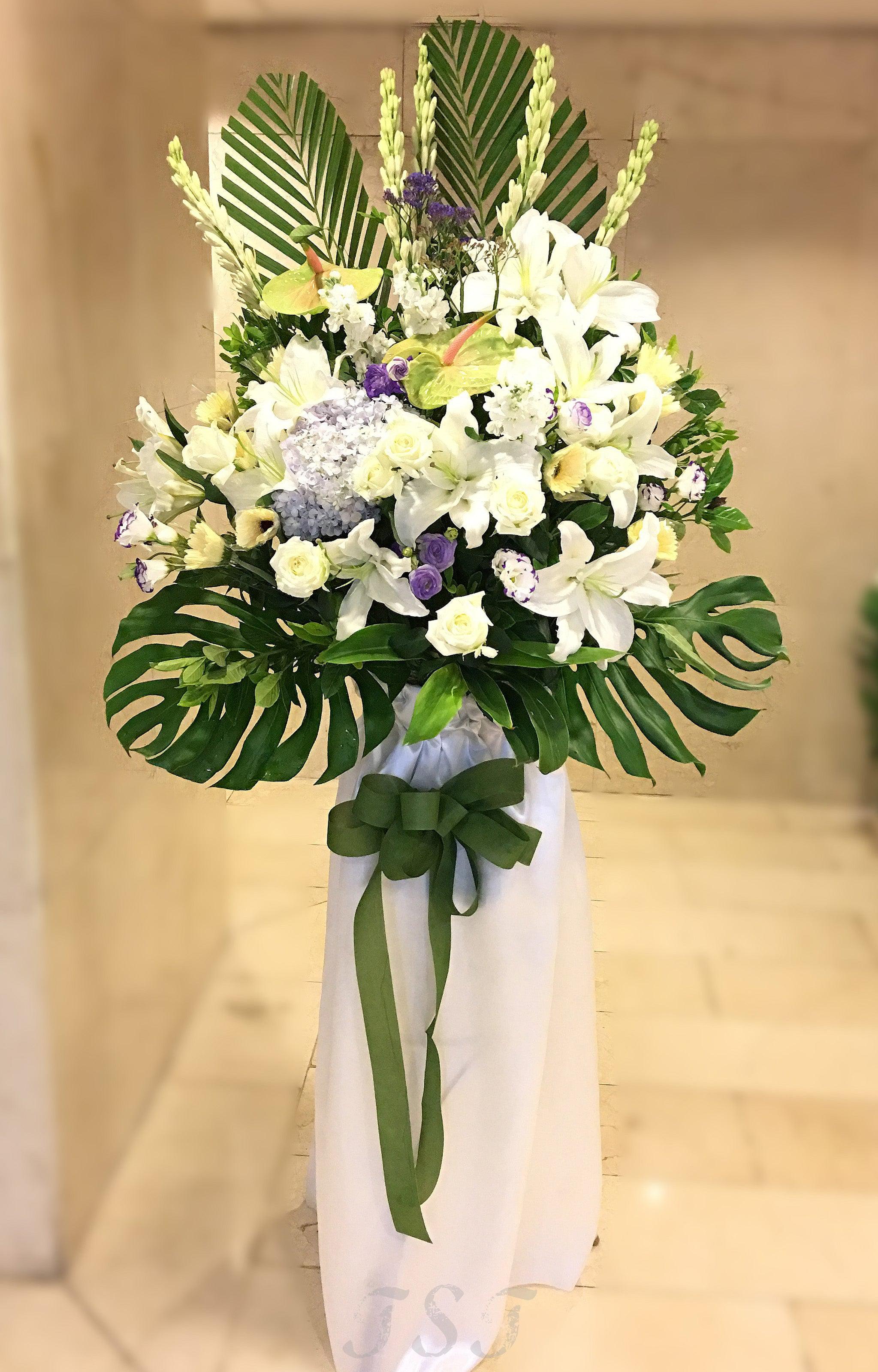 TST Flower Sympathy & Funeral殯儀帛事花籃 Florist Hong Kong