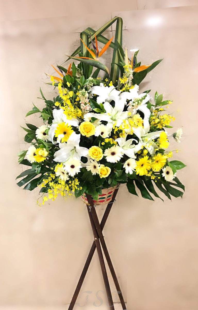 TST Flower Sympathy & Funeral殯儀帛事花籃 Florist Hong Kong
