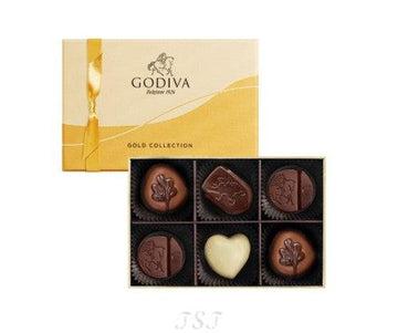 Godiva Chocolate 6pcs