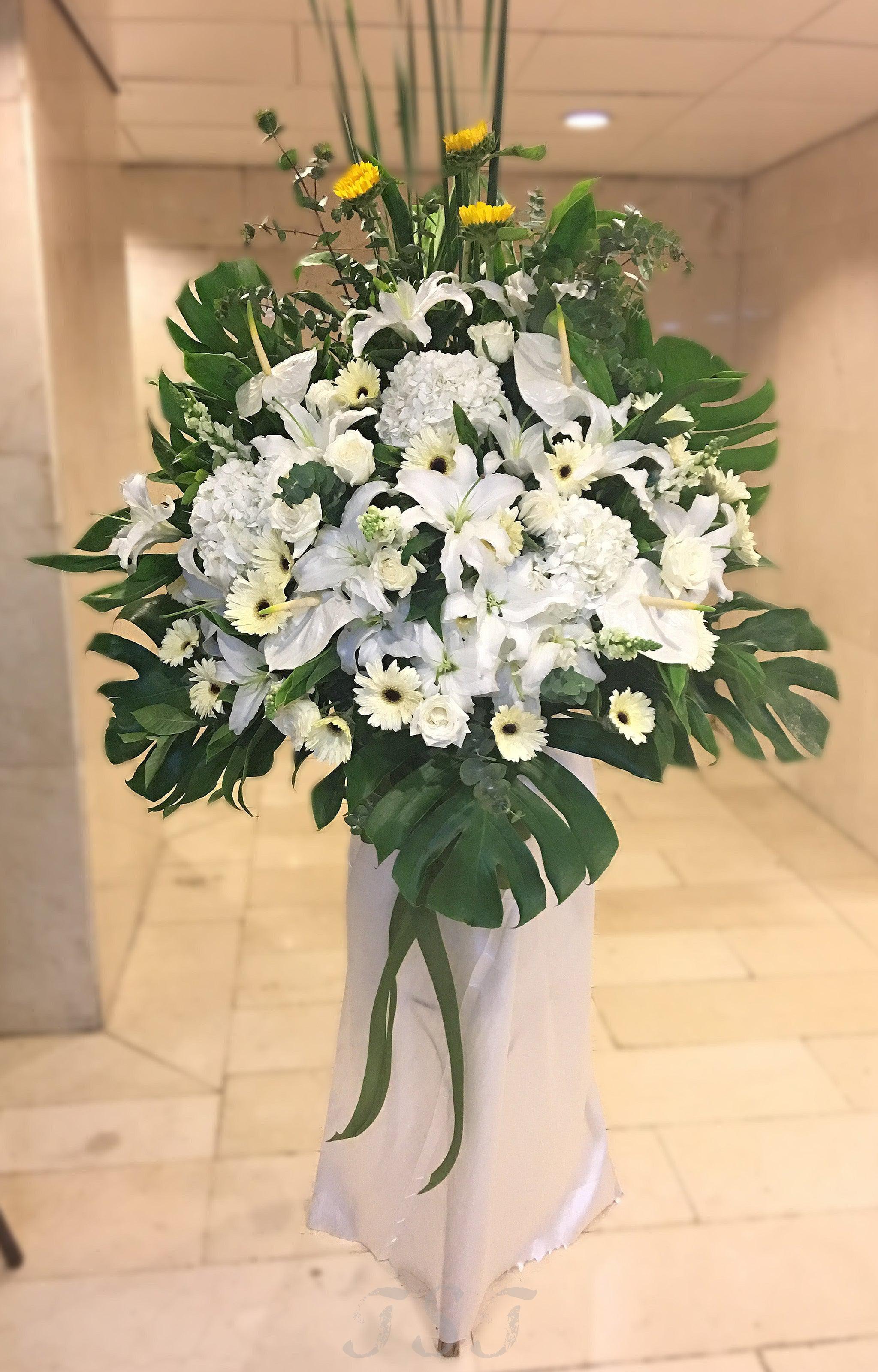 TST Flower Sympathy & Funeral殯儀帛事花籃 Florist Hong Kong