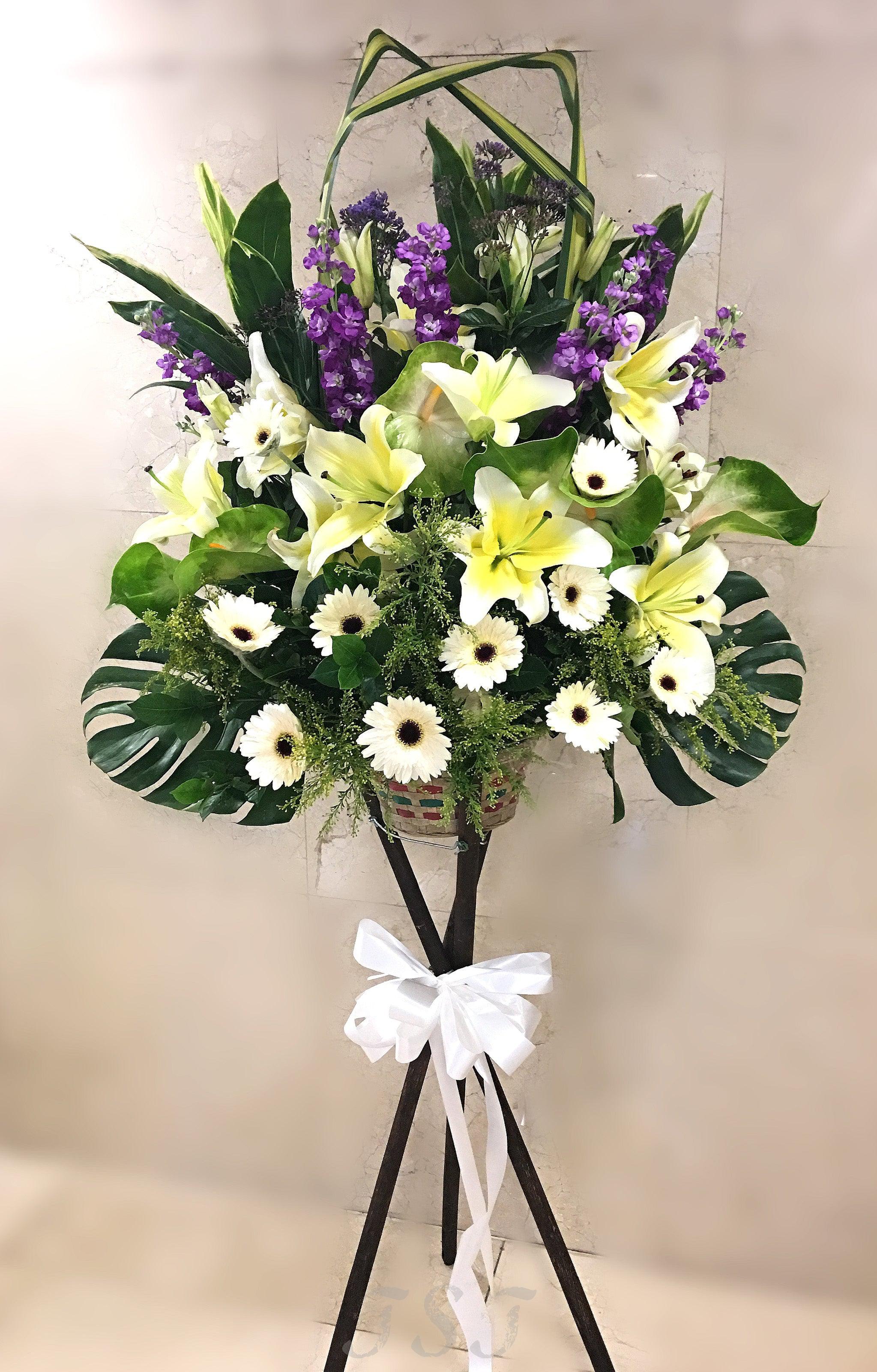 TST Flower Sympathy & Funeral殯儀帛事花籃 Florist Hong Kong