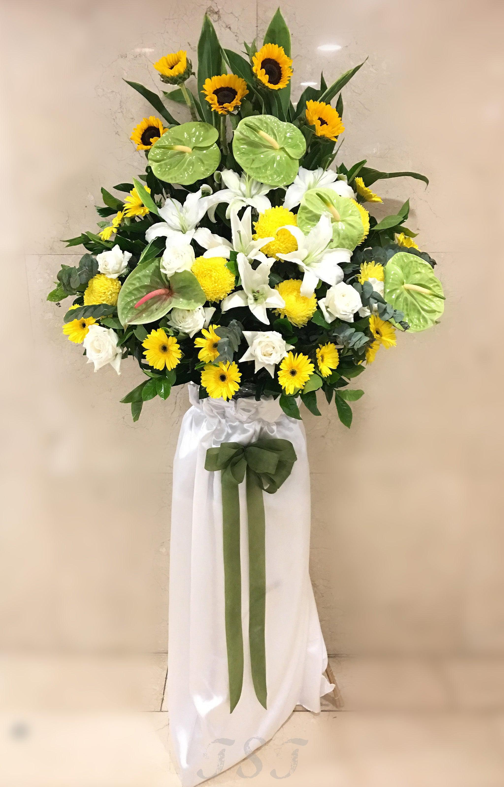 TST Flower Sympathy & Funeral殯儀帛事花籃 Florist Hong Kong