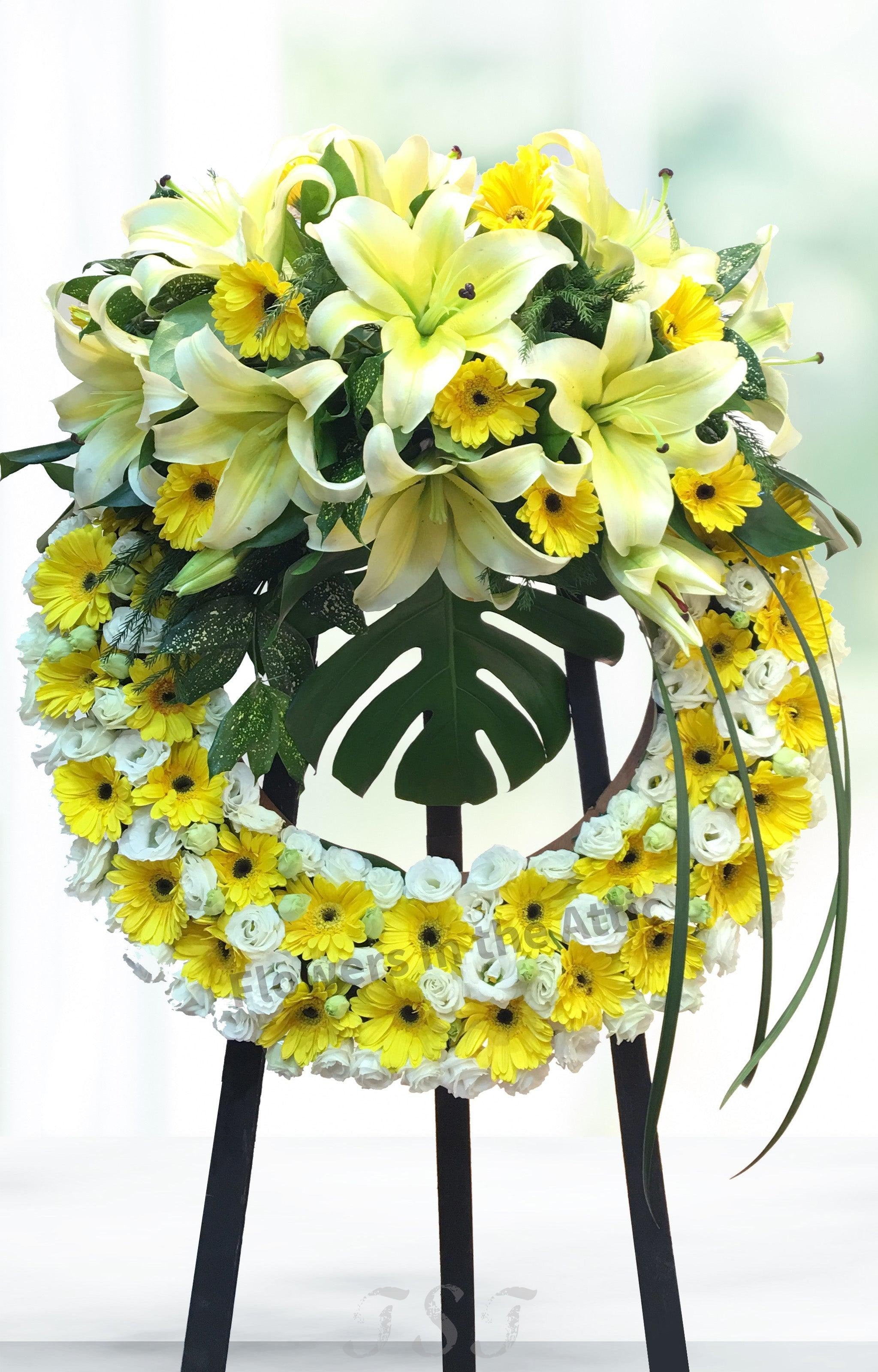 TST Flower Sympathy & Funeral殯儀帛事花籃 Florist Hong Kong
